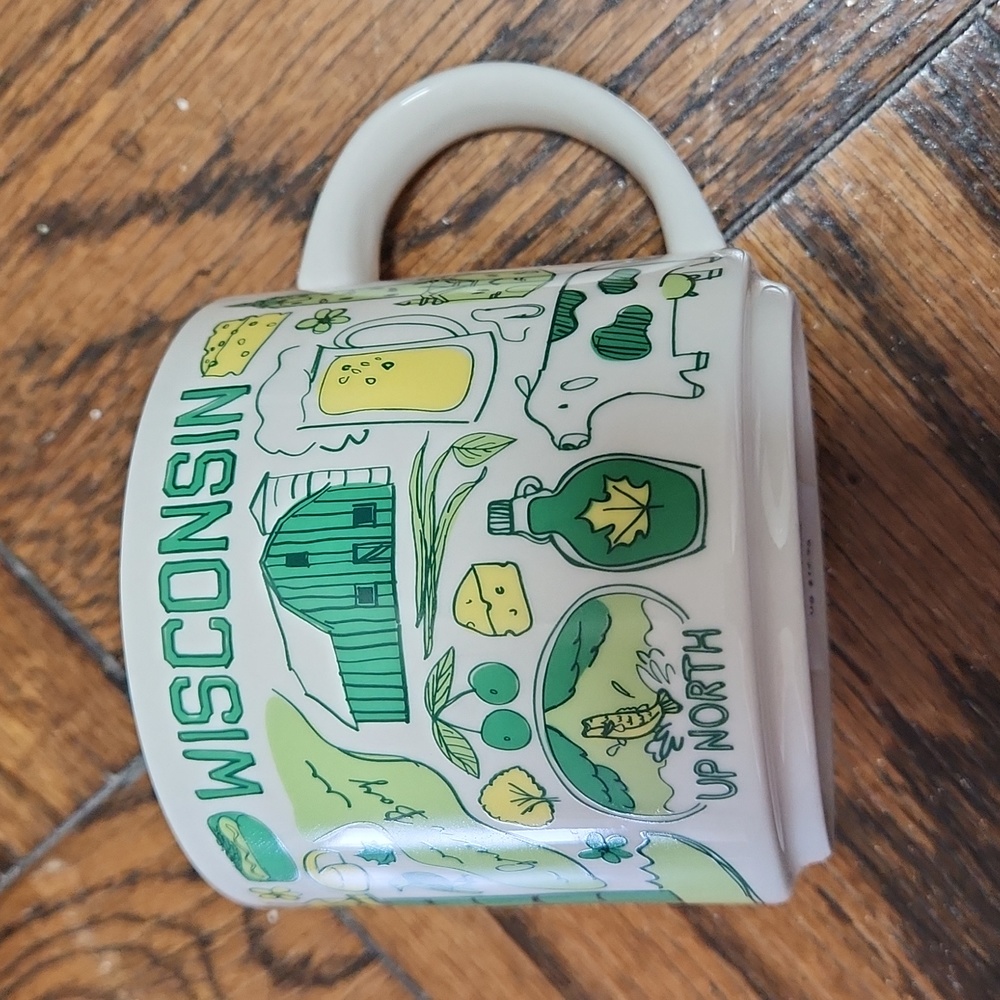 NWB Starbucks Wisconsin travel mug